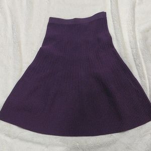 Junee Deep Purple Ron Knit Skirt Size 8